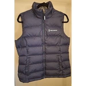 Women’s Free Country Navy Ultrafill Puffer Vest Winter Size M
